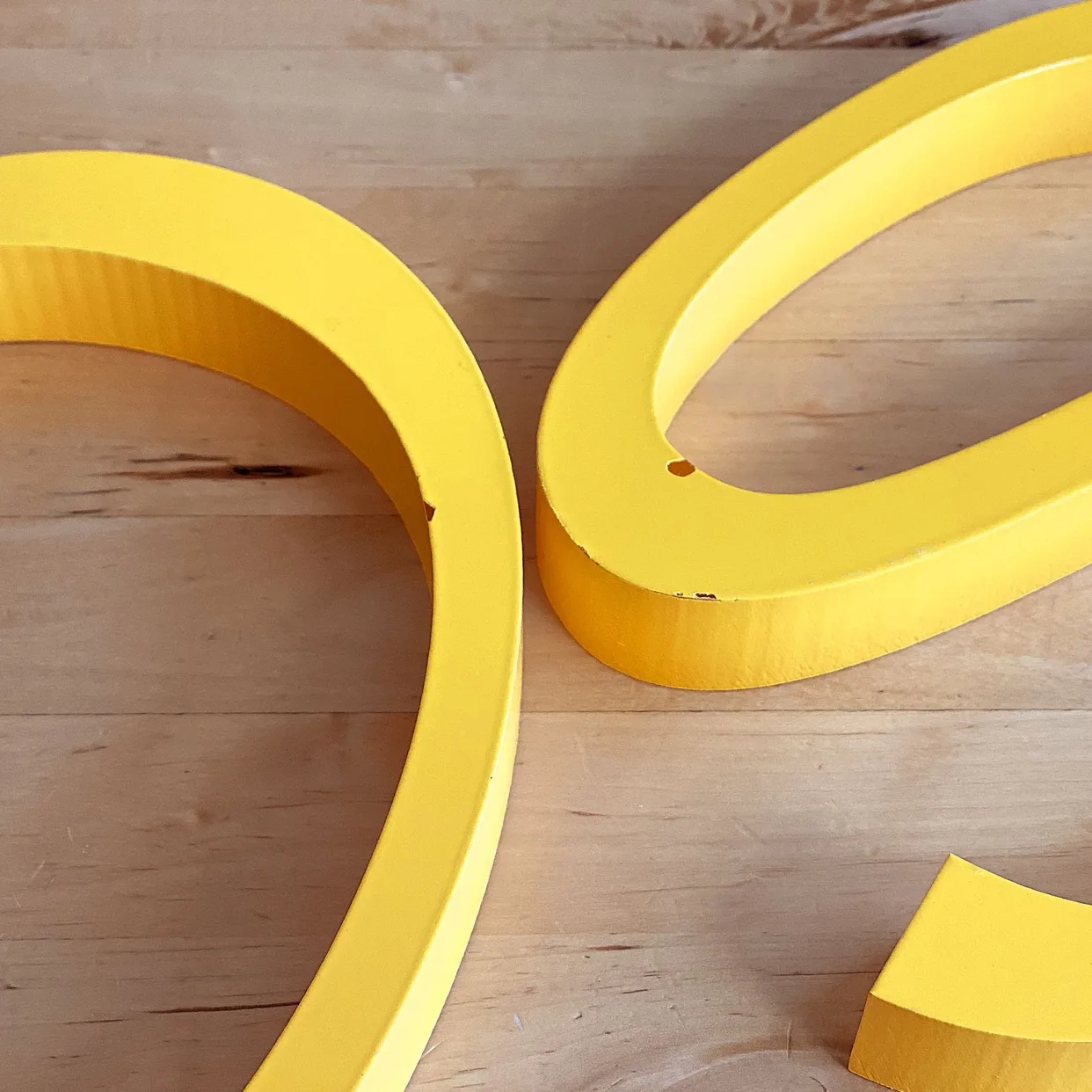 Large 7" tall Acrylic Signage Letters Bundle image indicator(3)