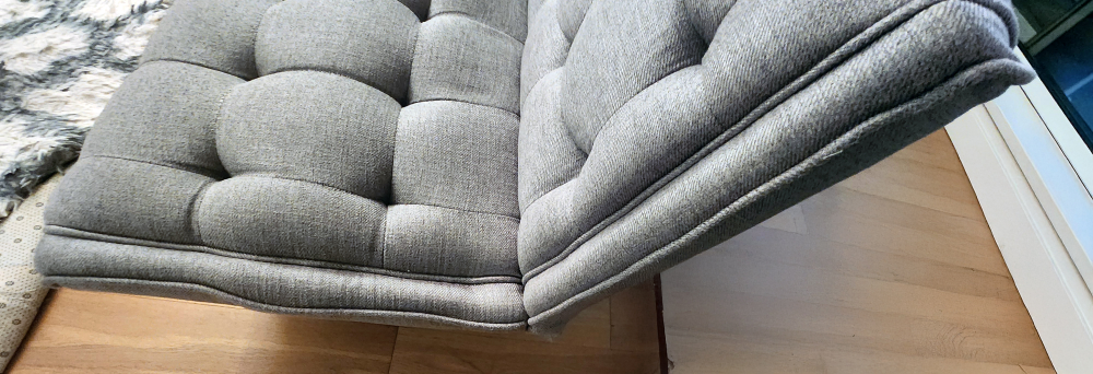 MILOH Structube Tufted mid-century style sofa bed - photo 3