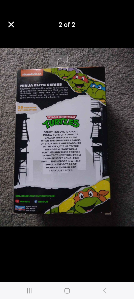 Teenage Mutant Ninja Turtles Triceraton Action Figure - photo 2