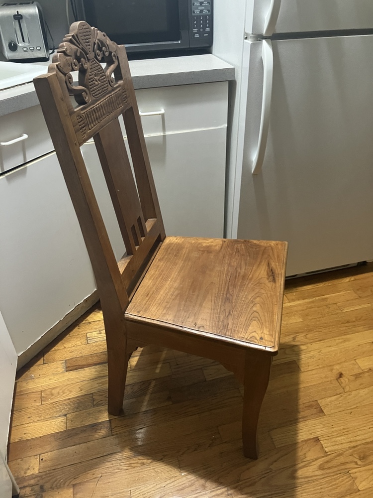 Wooden chair - photo 2