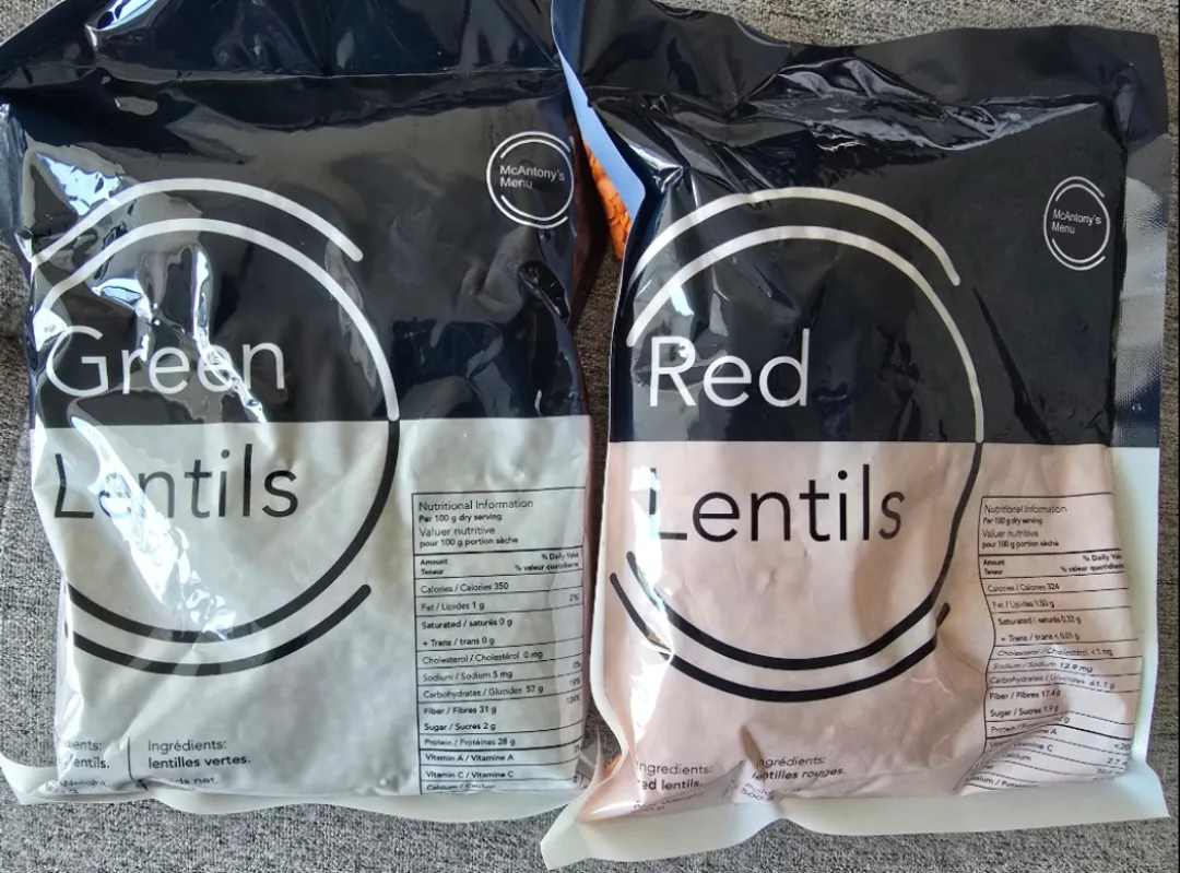 #Freecycle Green Lentils & Red Lentils - 500g each thumbnail