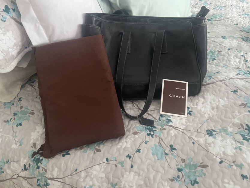 Coach Leather Tote Bag - photo 3