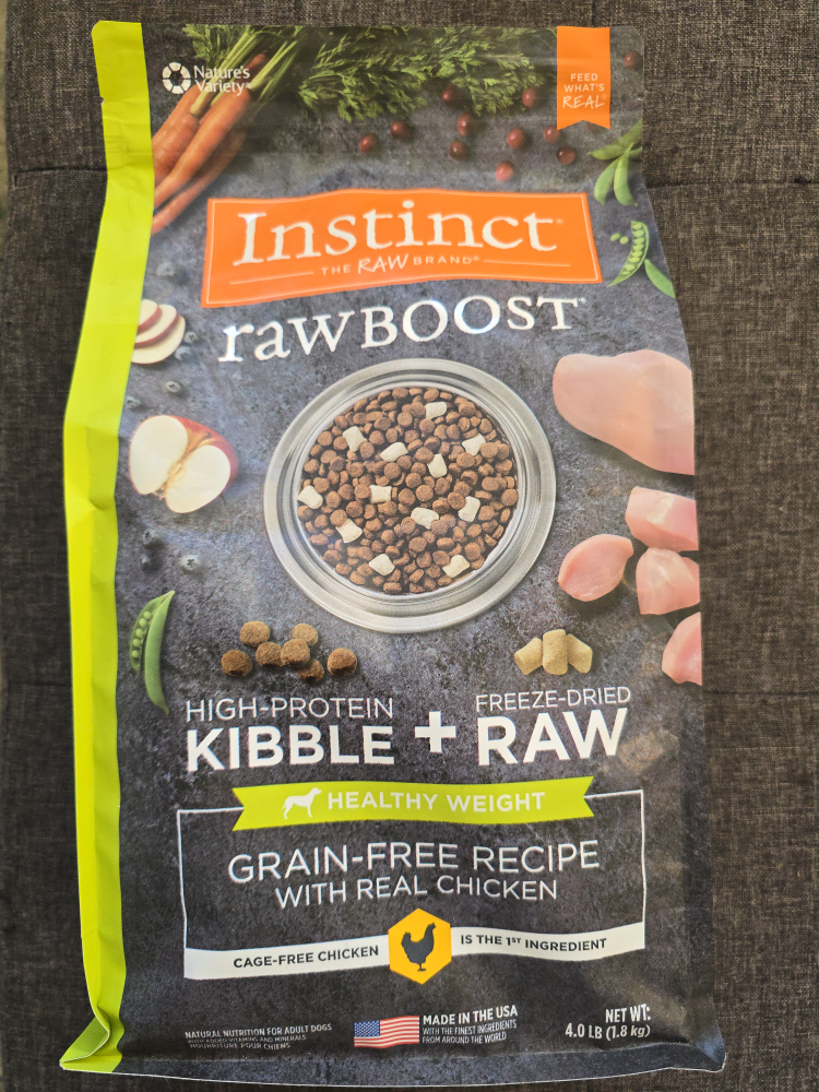 Instinct dog food
