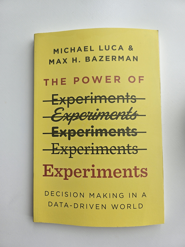 The Power of Experiments: Decision Making in a Data-Driven World