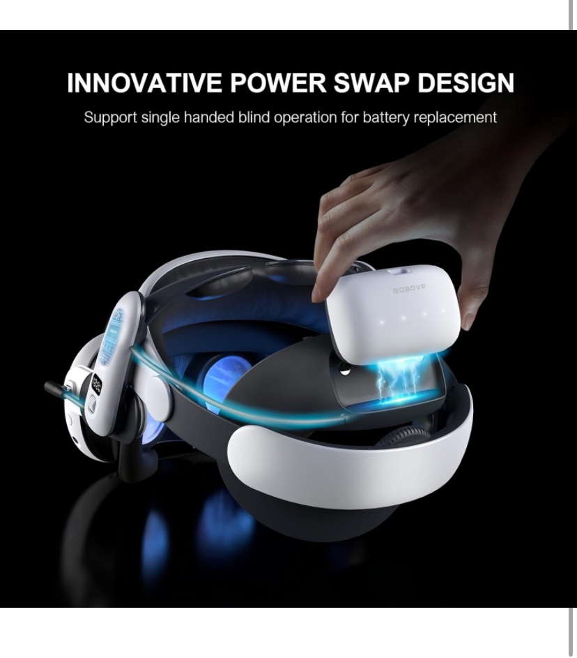 Reality Headset with Built-in Fan and 20W Fast Charging. - New - photo 4