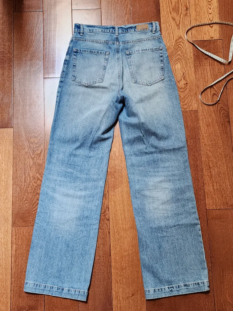 Garage high waisted blue jeans image indicator(5)