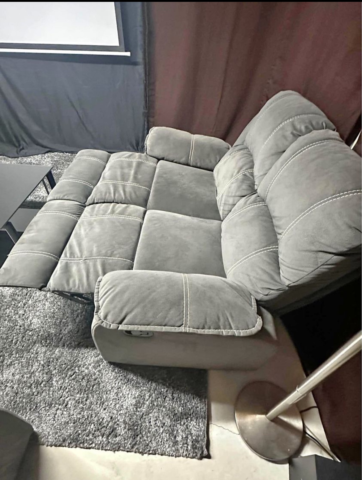 Grey Reclining Sofas - photo 4