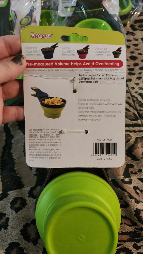Pet Portion Control Scoop 🧡 and Bag Clip - photo 4