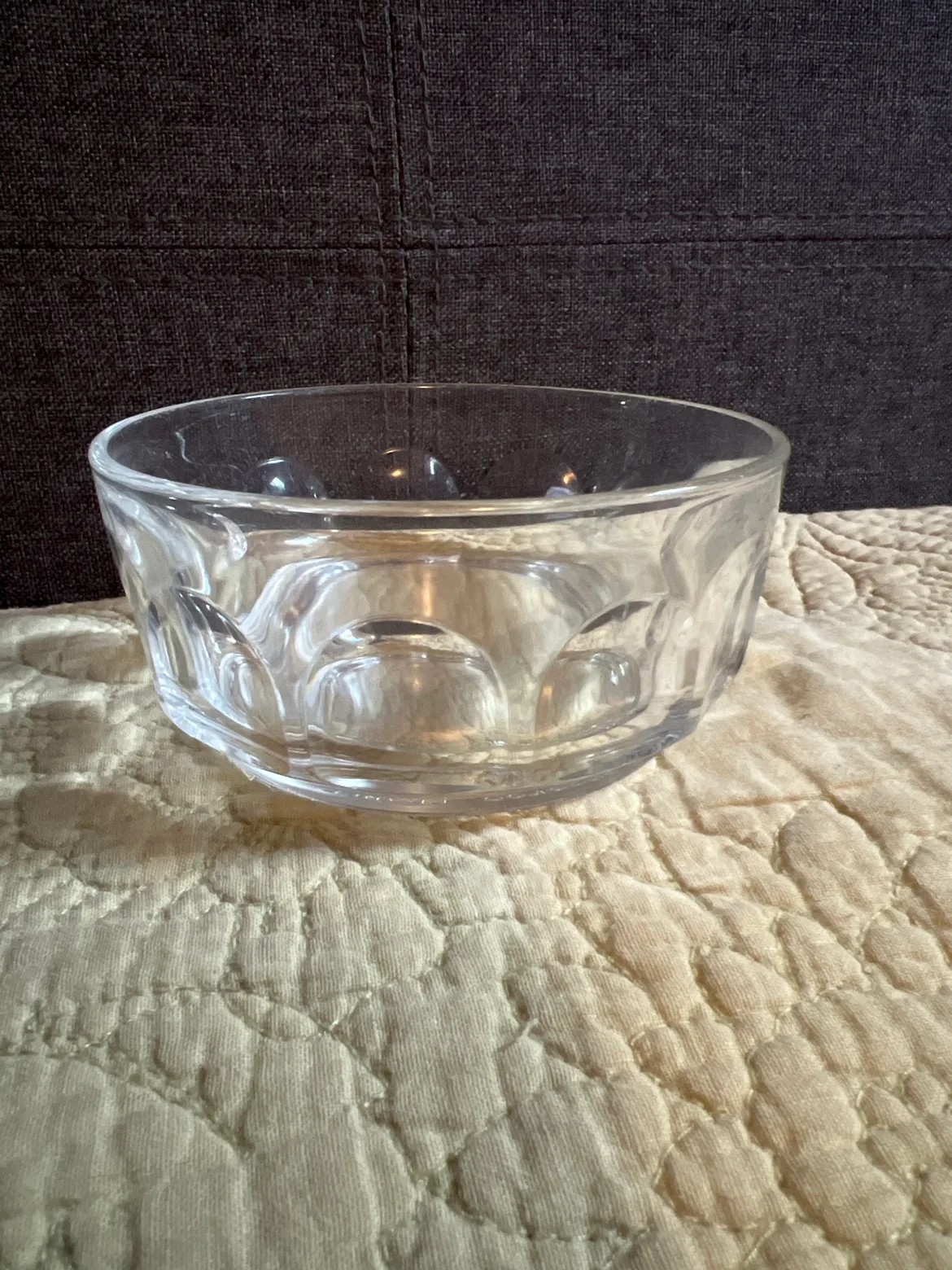 Retro 70s Arcoroc France 23 Set of 4 Glass Bowls image indicator(2)
