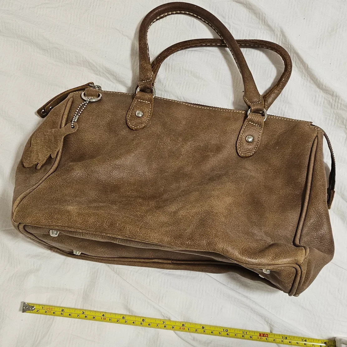 Genuine Leather Roots Handbag image indicator(2)
