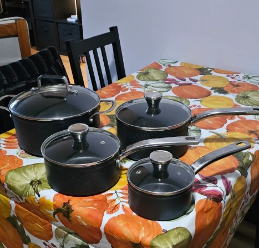 T-fal 8pc Non Sick Pot Set image indicator(2)