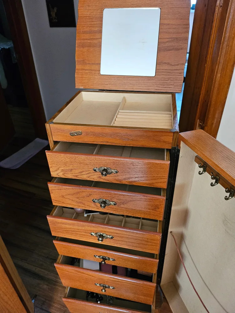 Wooden Jewellery Armoire image indicator(2)