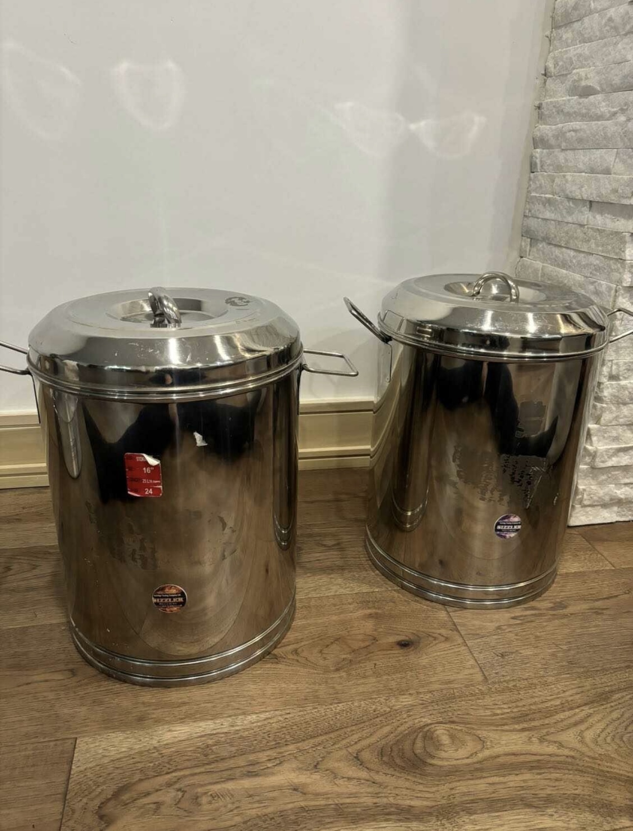 One Stainless Steel Container