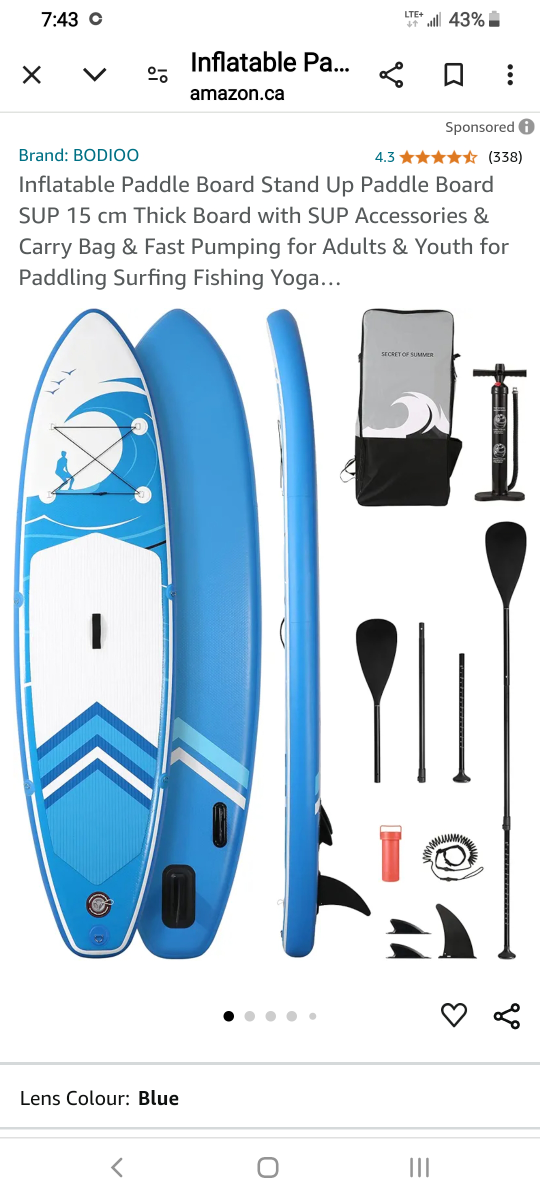 BODIIOO Inflatable Paddle Board 10FT - photo 4