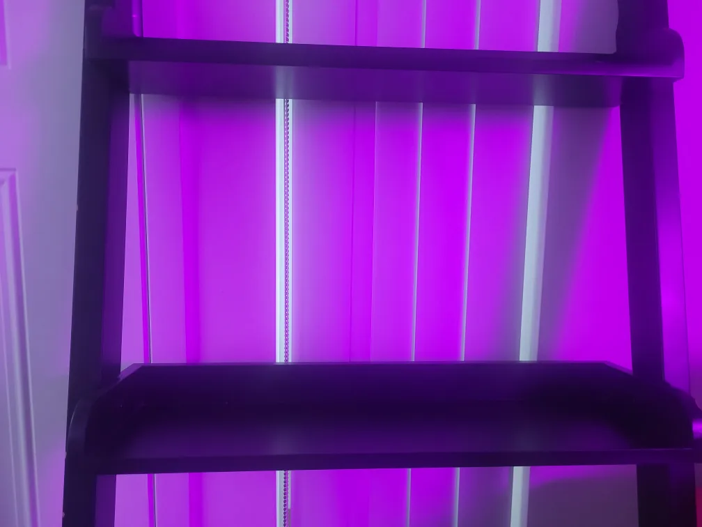 🥕🥕🥕Black Ladder Shelf with Desk image indicator(2)