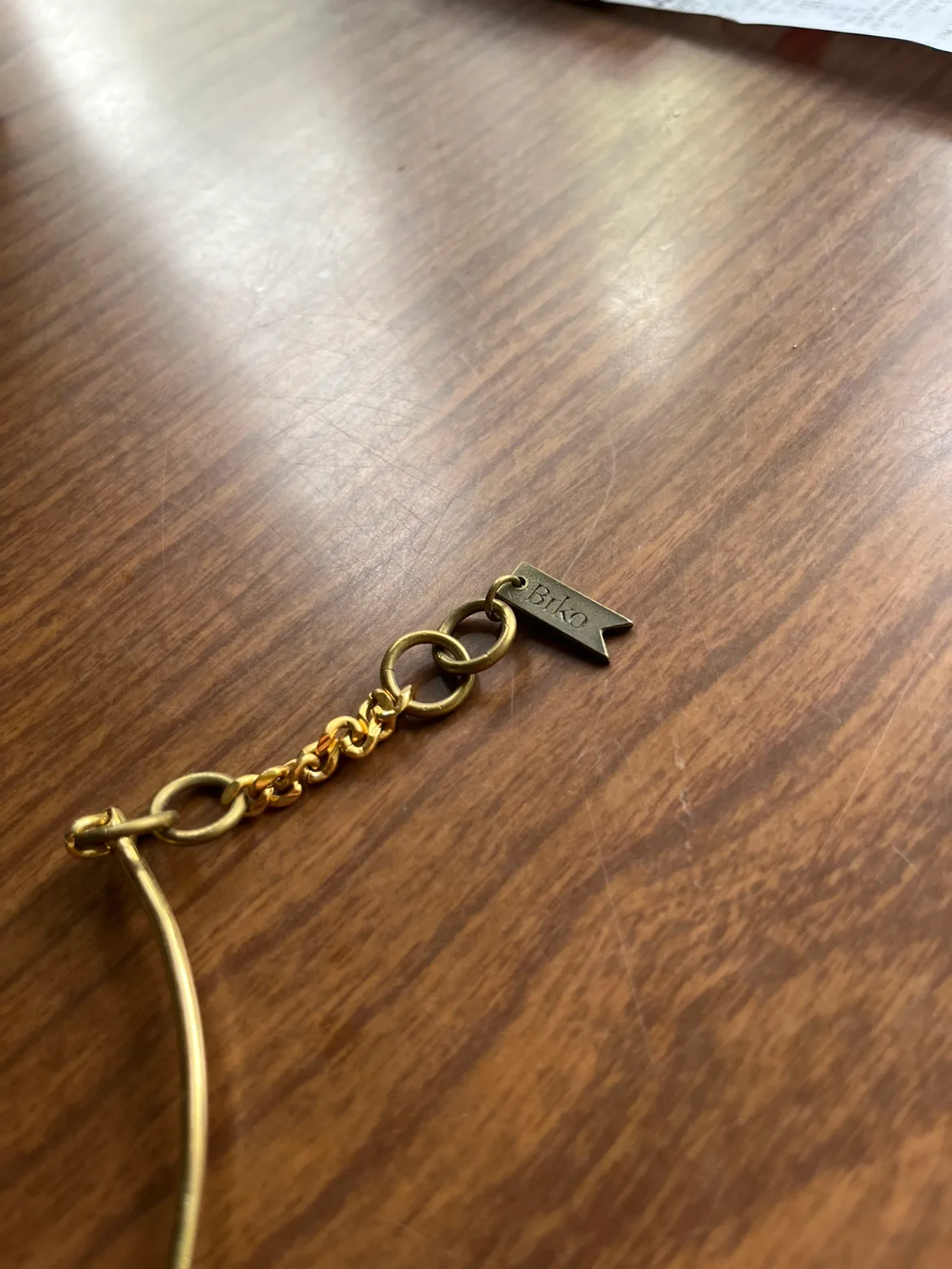 Gold BIKO Necklace image indicator(2)