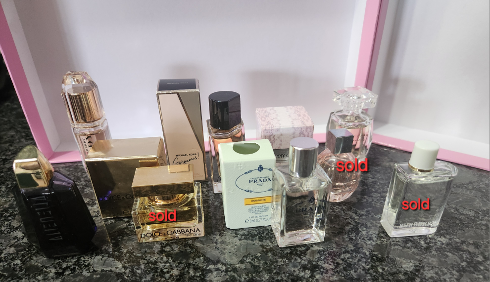 Perfume deluxe samples