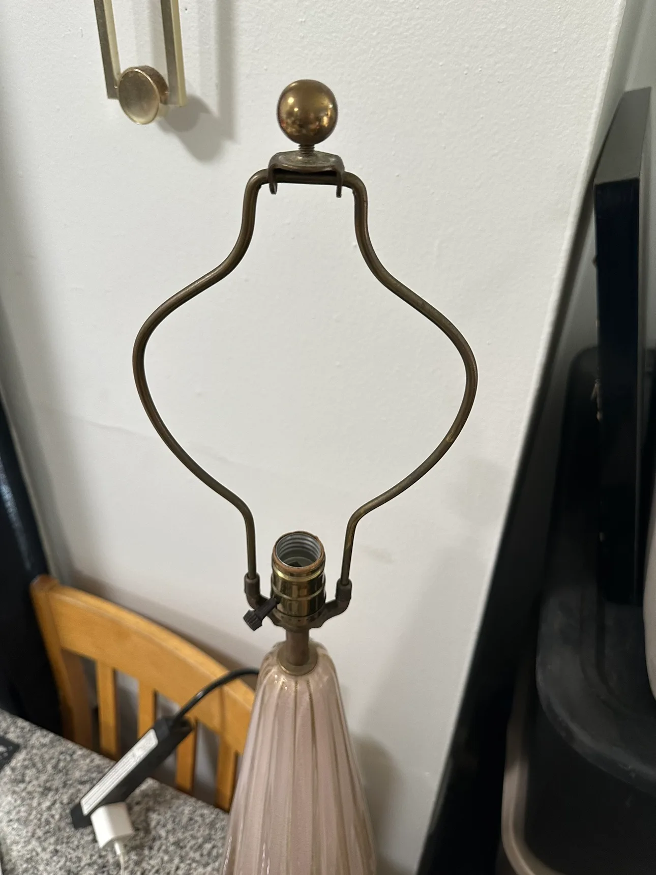 Vintage Murano Glass Table Lamp image indicator(5)