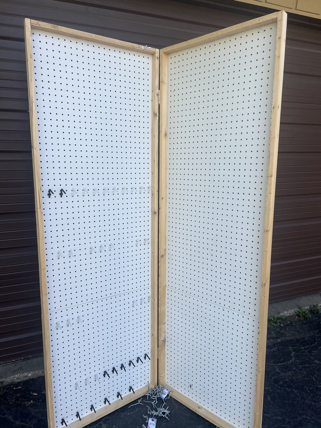 Pegboard Display large