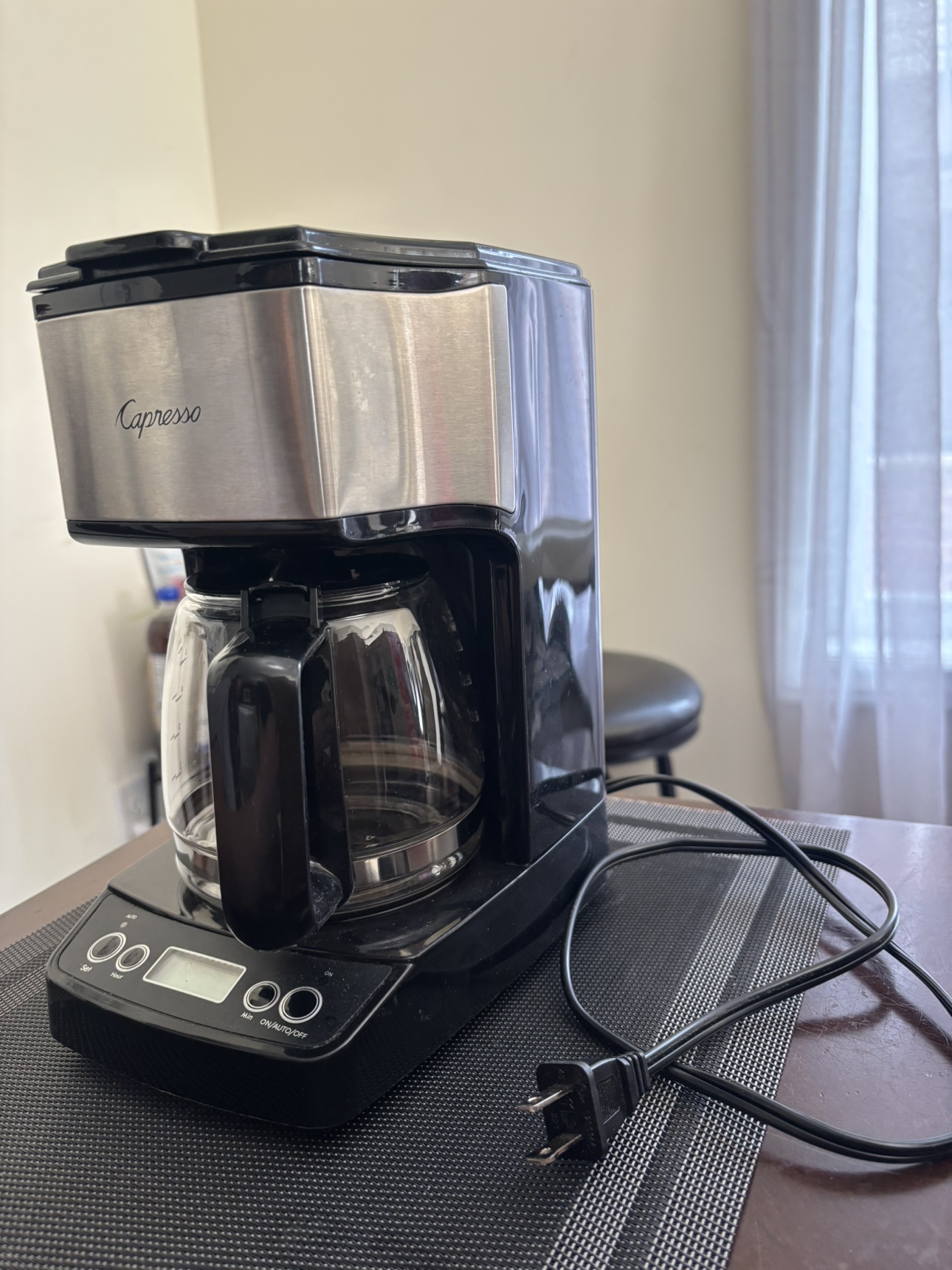 Capresso Coffee Maker free filter and toaster