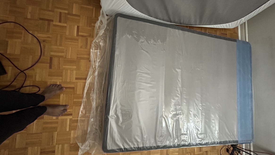 Double Size Mattress + Box Spring + mattress protector - photo 3