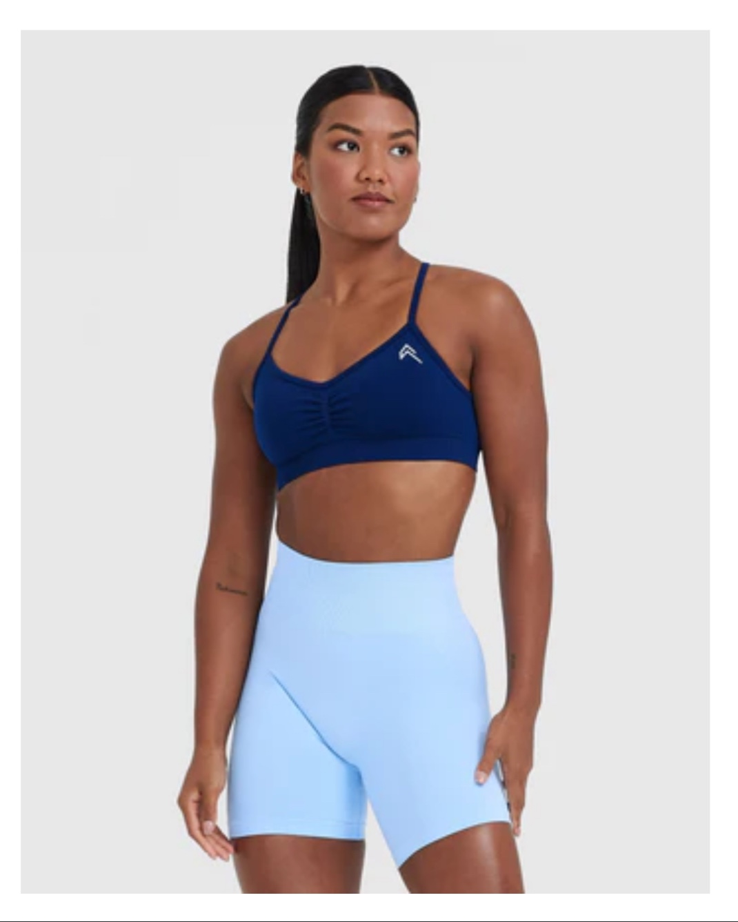 Oneractive - Effortless Strappy  Bralette - Midnight blue