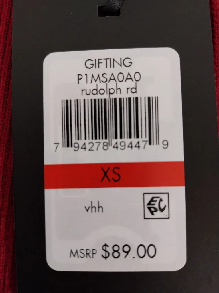 NEW DKNY Red Long Sleeve Sweater image indicator(3)