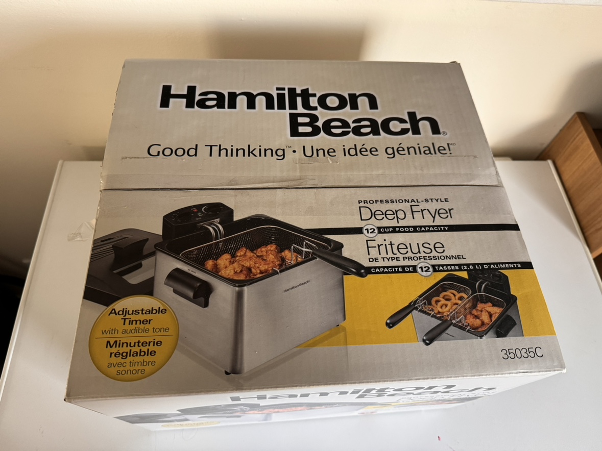 Hamilton Beach Deep Fryer - photo 3
