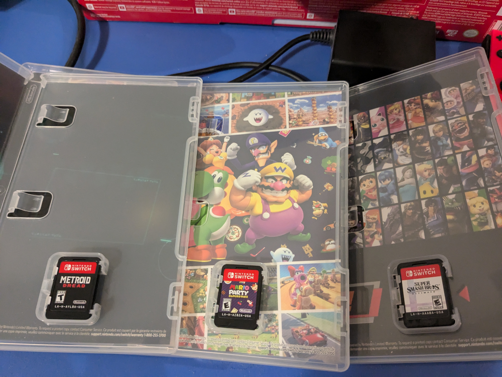 Nintendo Switch Console with Games 325 - photo 2