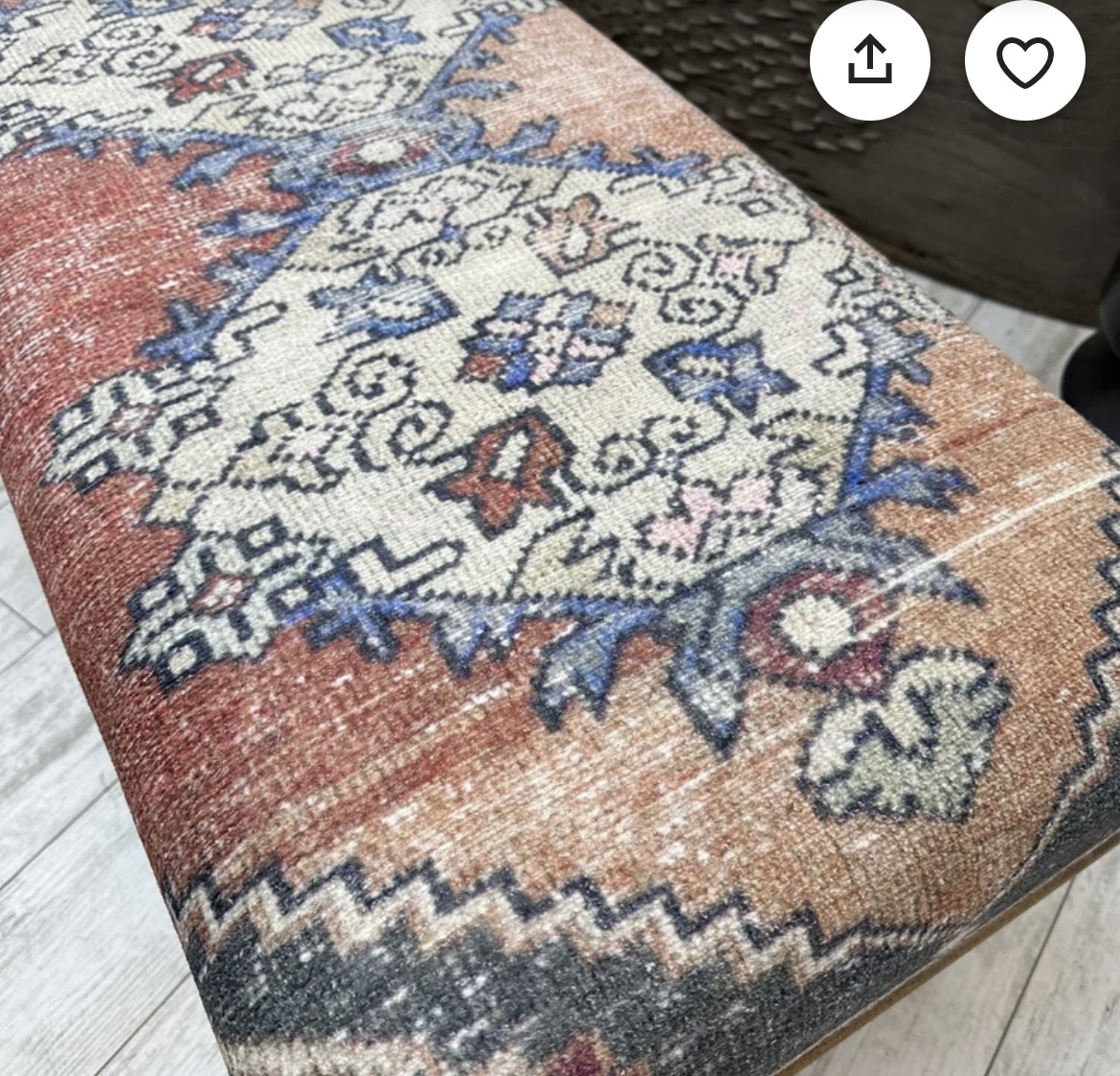 Brand NEW Carpet Top Bench, perfect for bedroom - photo 2