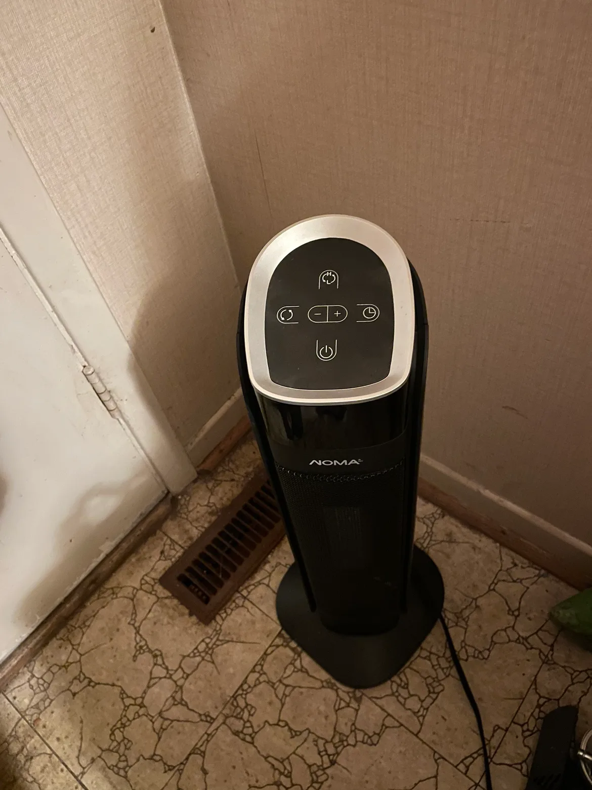 24" Noma Oscillating Ceramic Tower Heater thumbnail