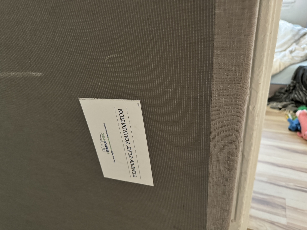 Queen Tempurpedic box spring - photo 2