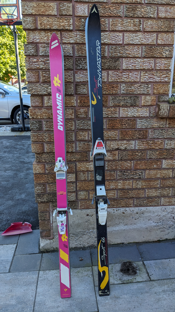 Pair of Skis with Bindings