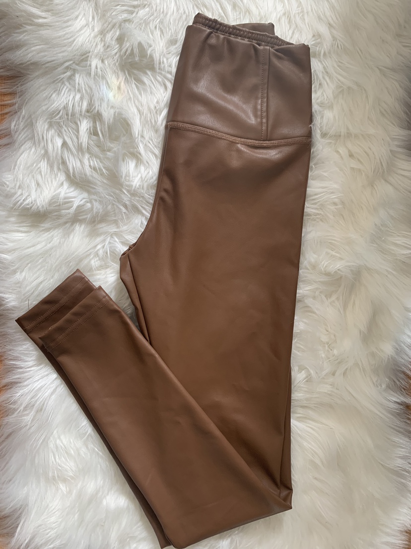 Faux Leather Leggings - photo 2