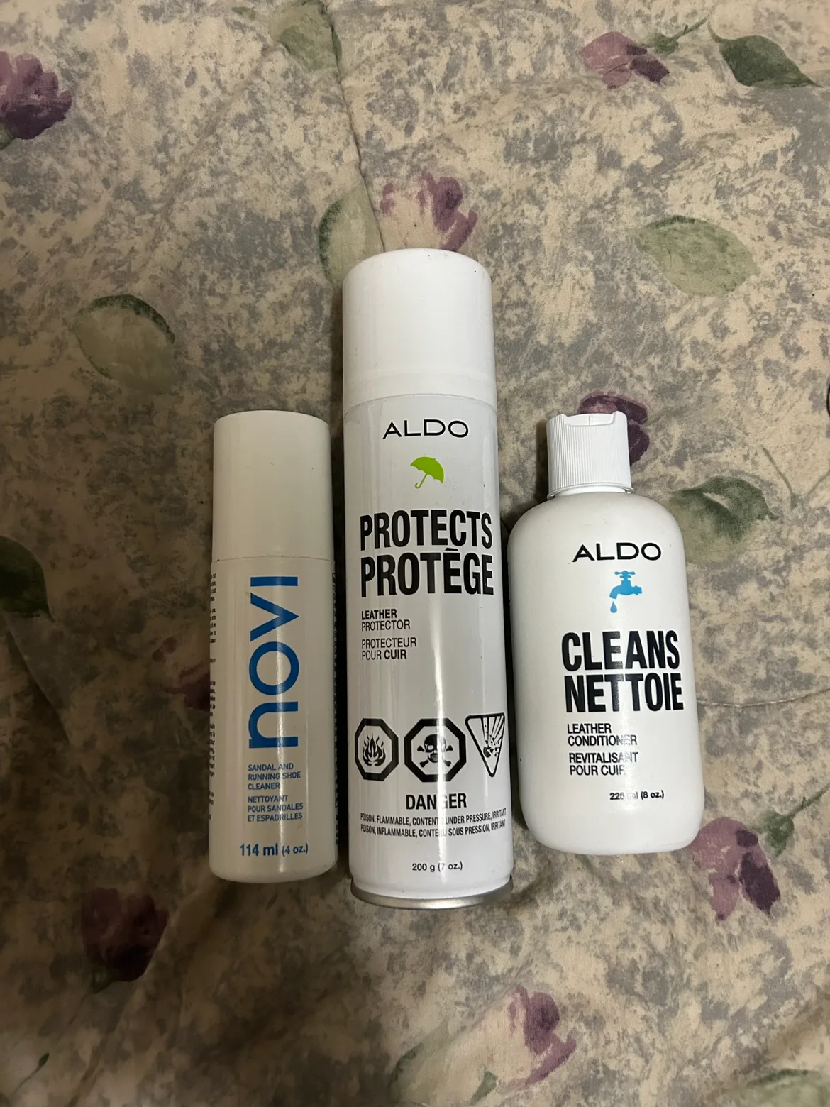 Aldo Leather Shoe Cleaner Set