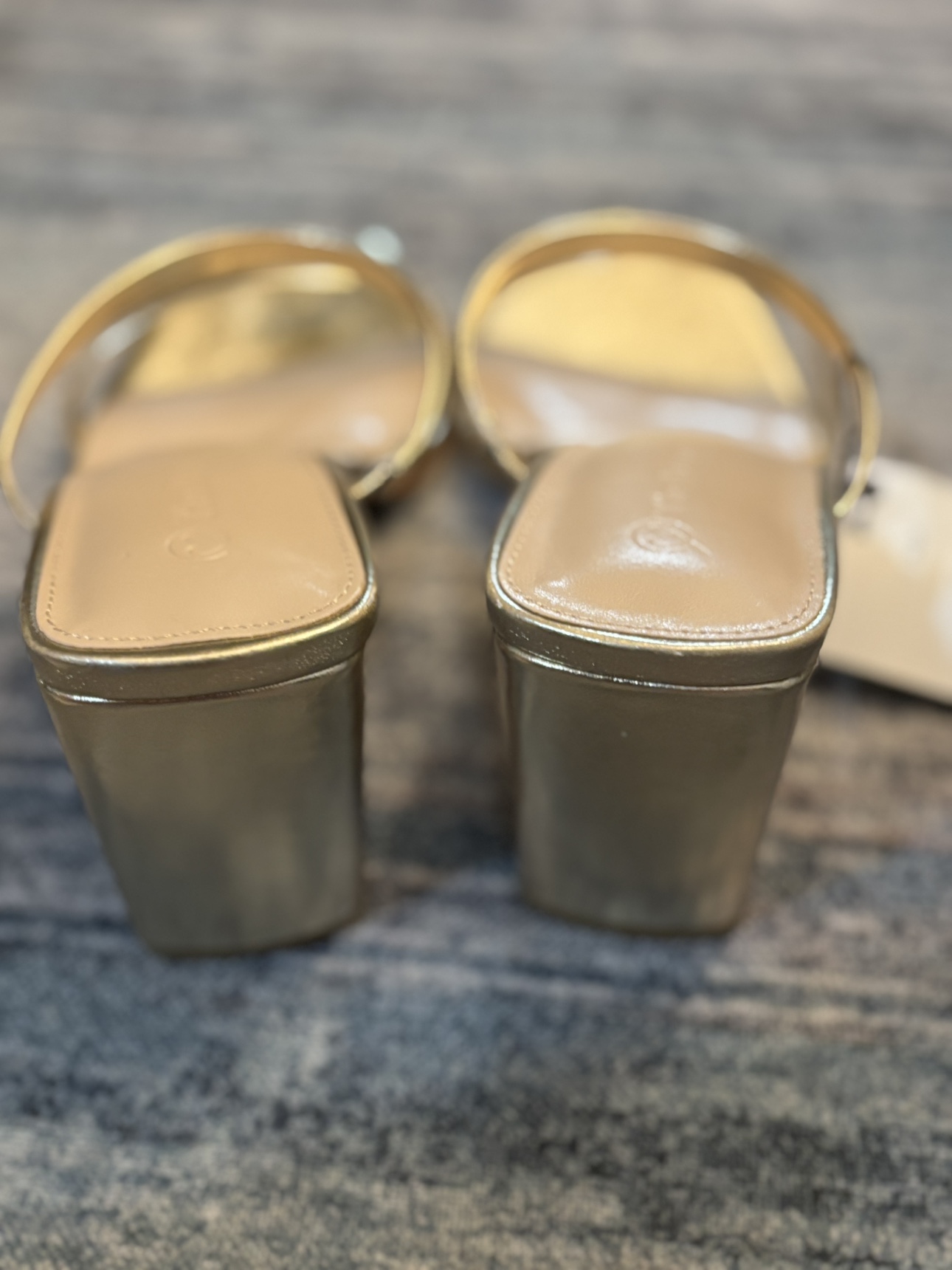 The Drop Gold Heels - photo 5
