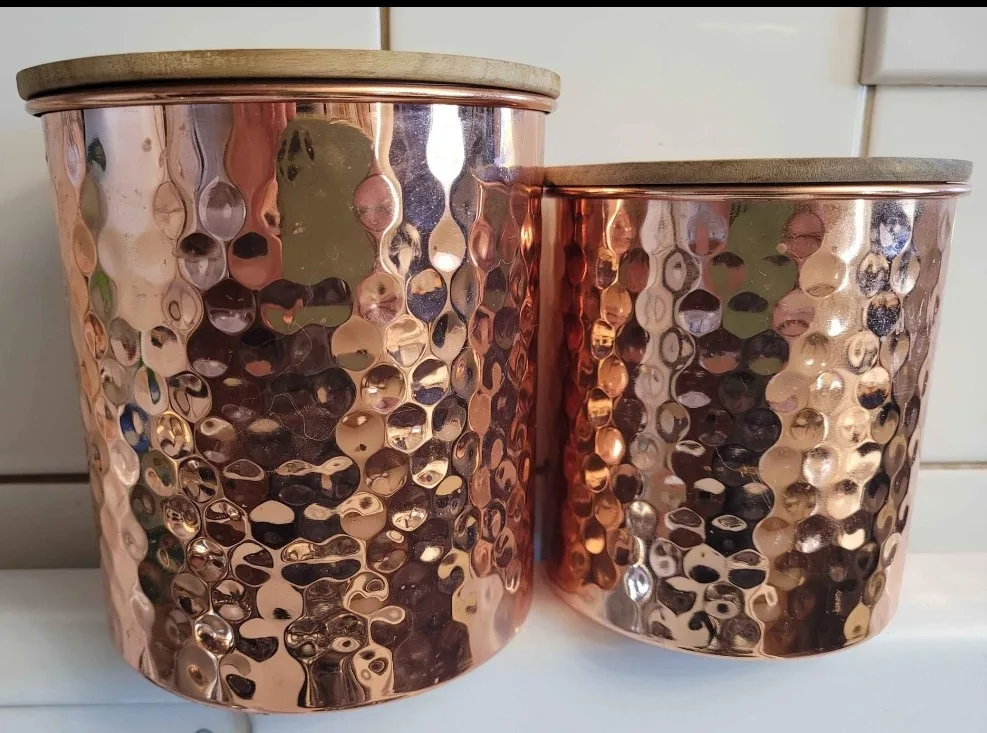 Uncommon James copper canister set thumbnail