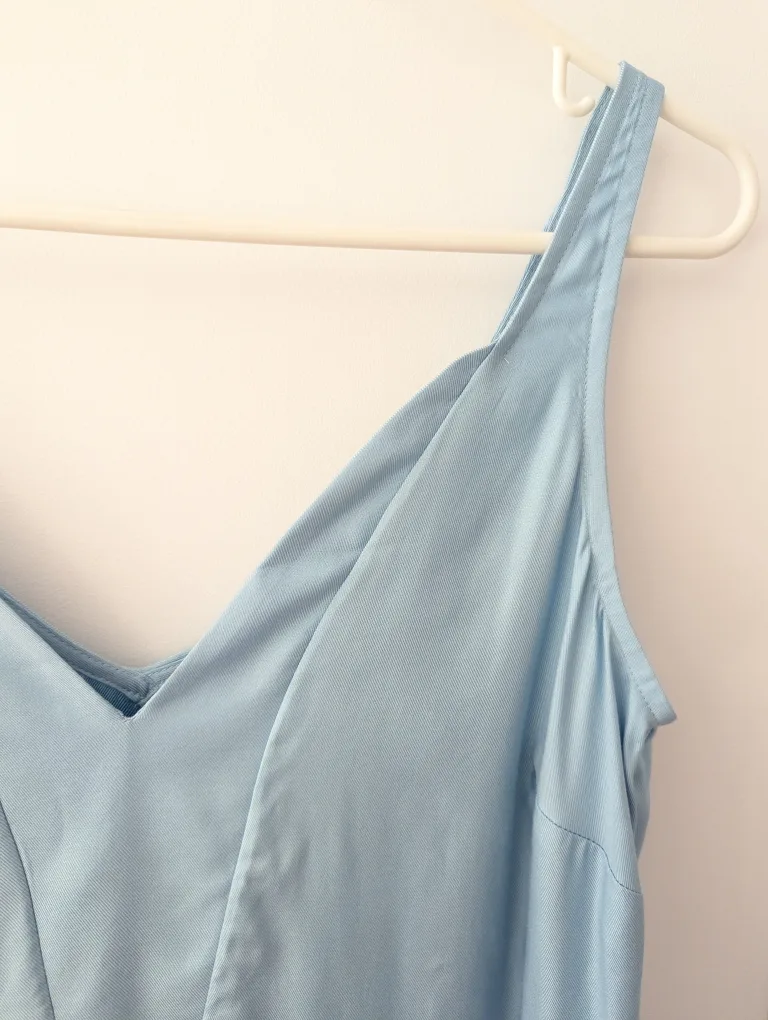 Ted Baker Blue V-Neck Tank Top image indicator(6)