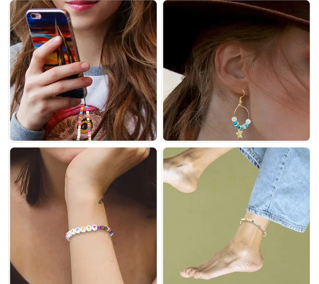 GREAT GIFT IDEA!  🎁    NEW!   Bead Jewelry Making Kit image indicator(7)