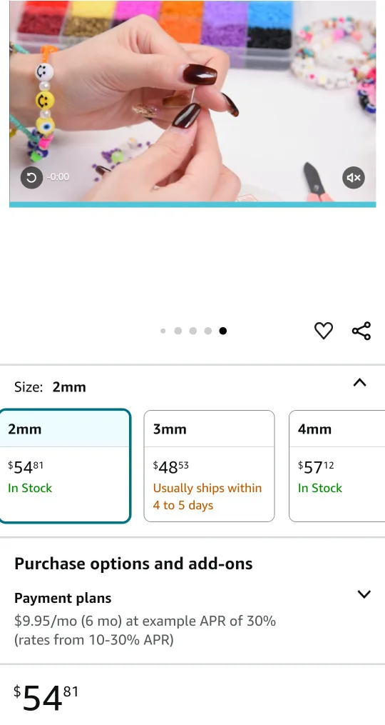 GREAT GIFT IDEA!  🎁    NEW!   Bead Jewelry Making Kit image indicator(10)