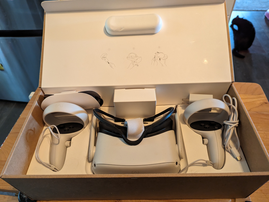 Meta Quest 2 VR Headset