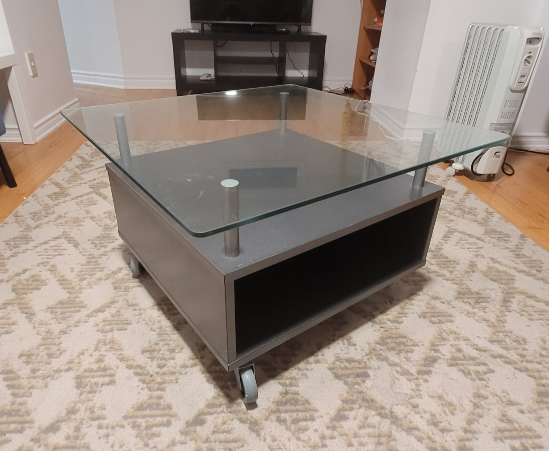 Glass Top Coffee Table - photo 4