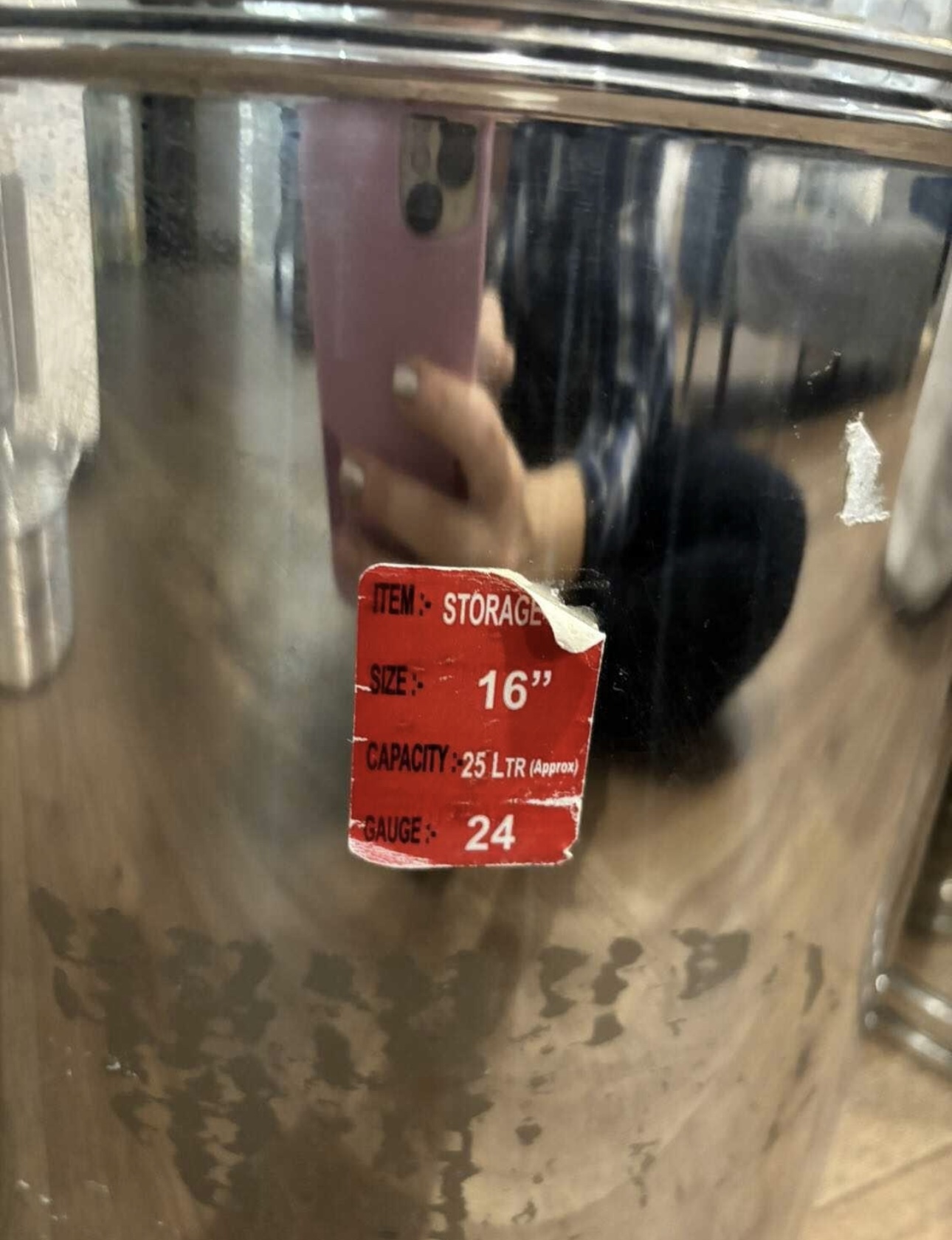 One Stainless Steel Container - photo 2