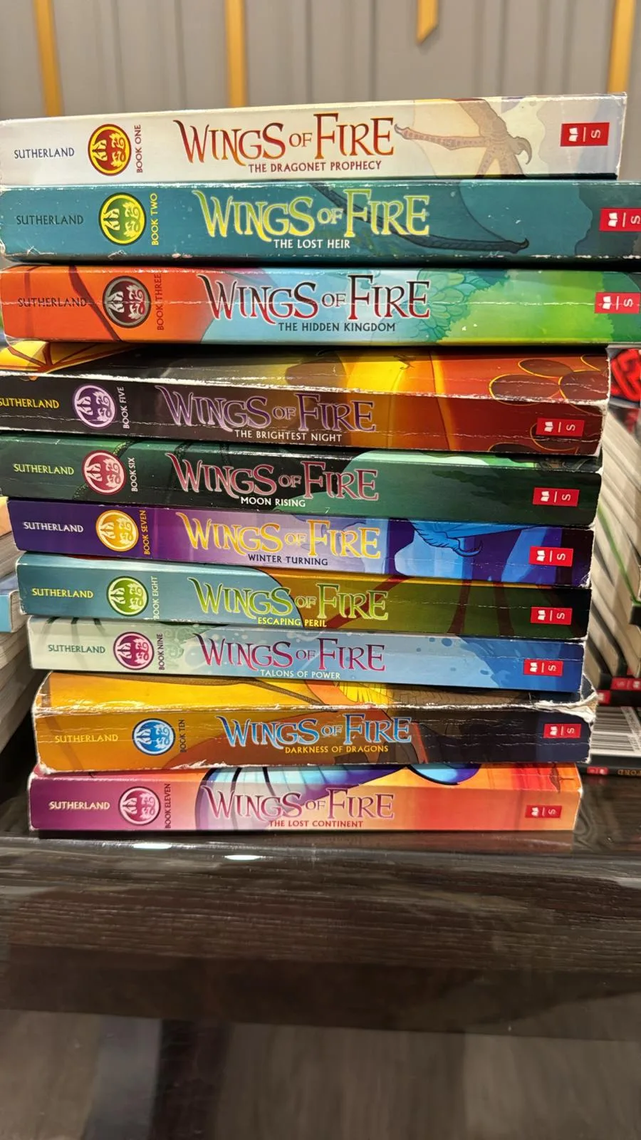 Wings of Fire Books 1-10