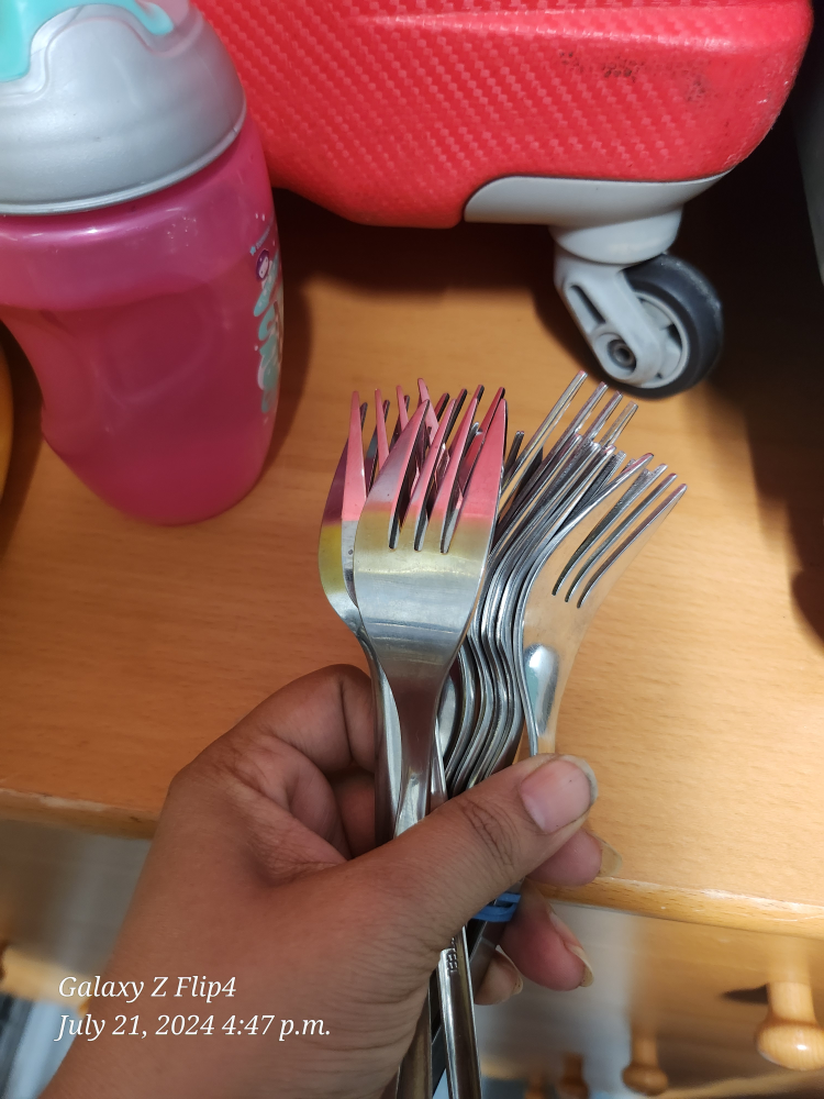Spoons and fork