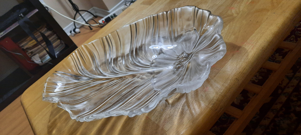 Glass Serving Platter / Dish - photo 2