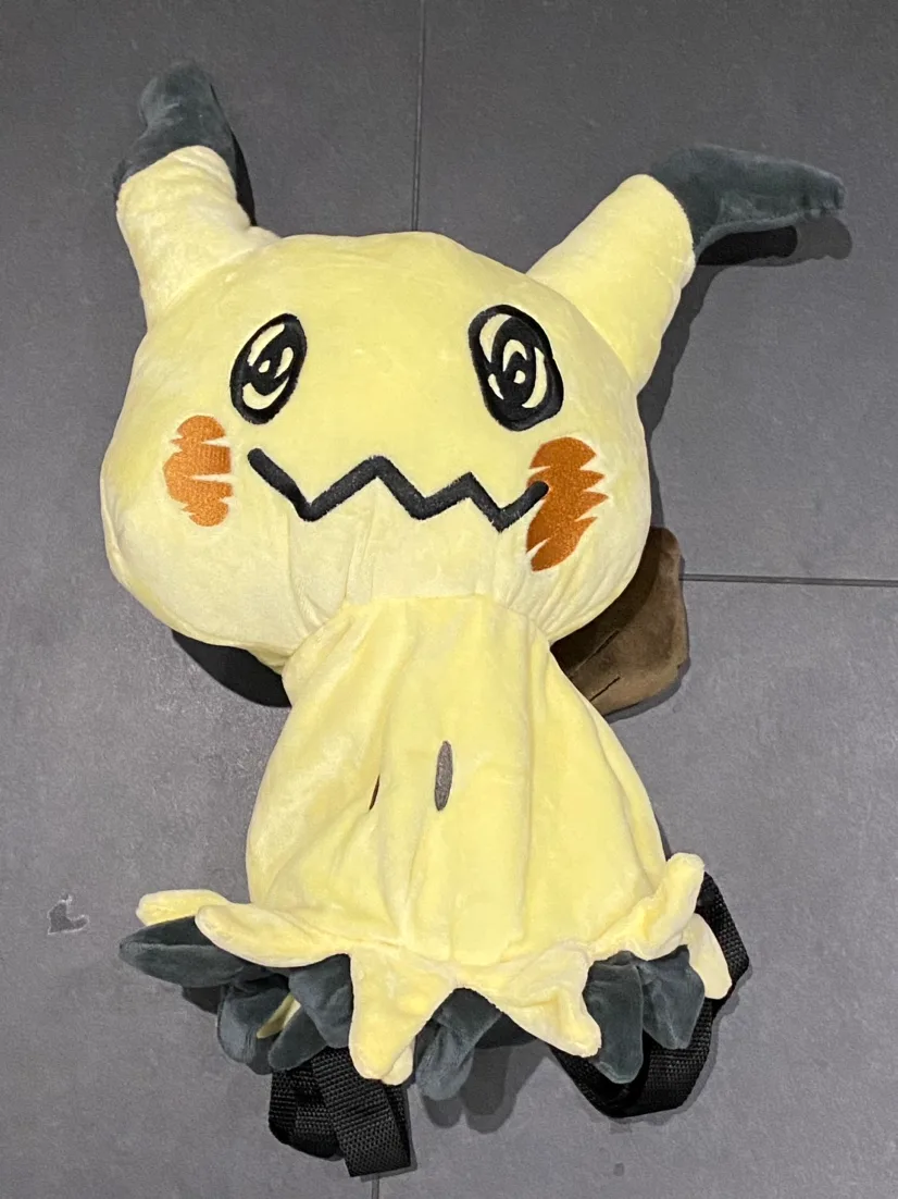Mimikyu Pokemon Plush Backpack Halloween costume anime cosplay image indicator(2)