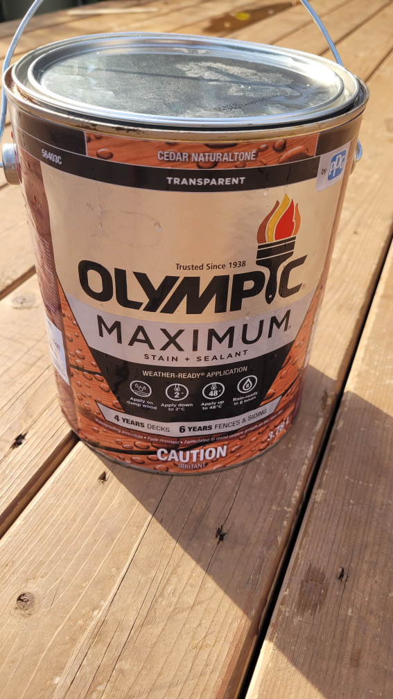Stain & Sealant - Olympic Maximum Cedar Naturaltone Transparent