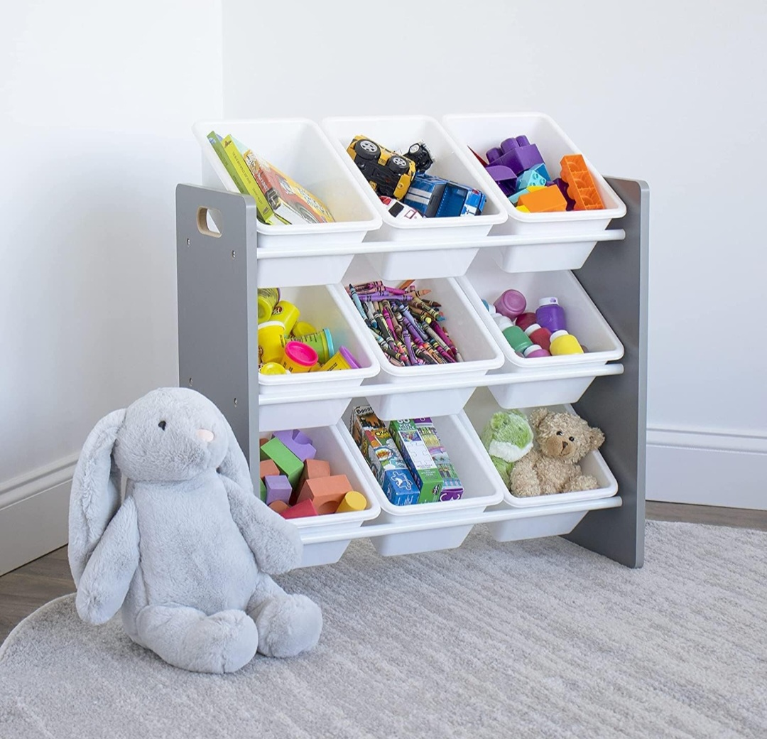 Toy Storage Organizer with 9 Bins