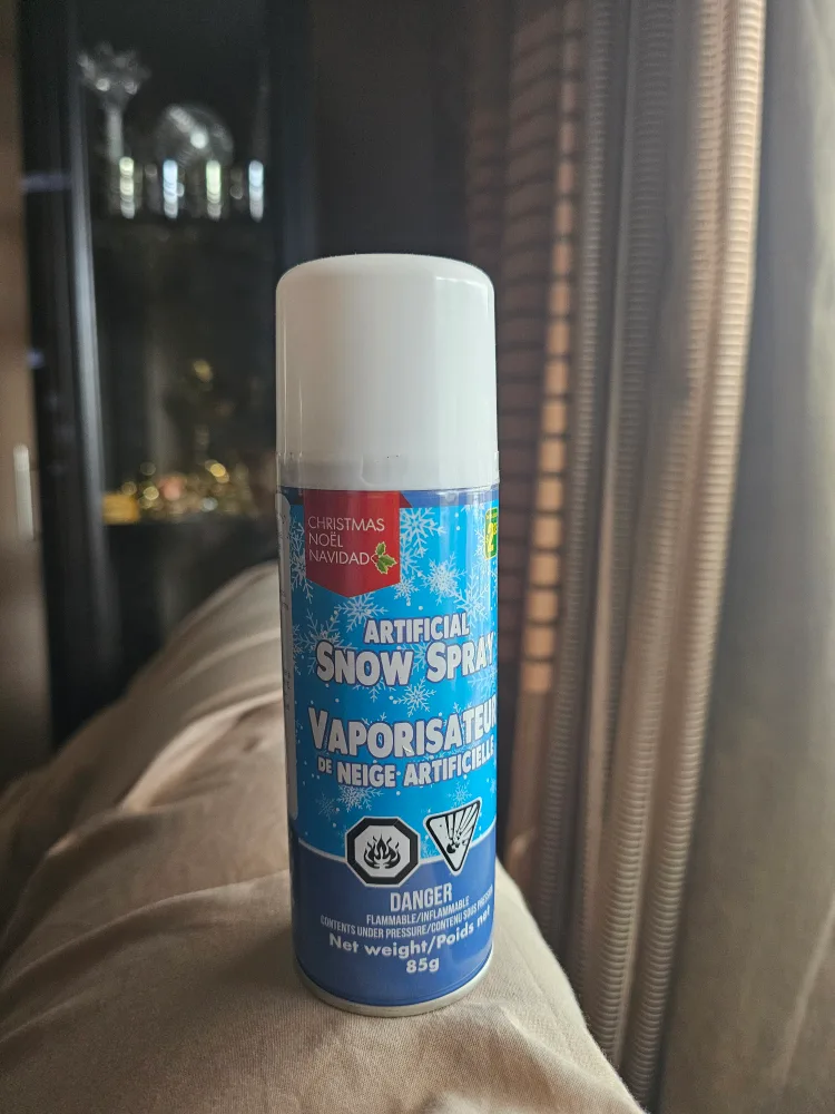 Artificial Snow Spray #freecycle thumbnail